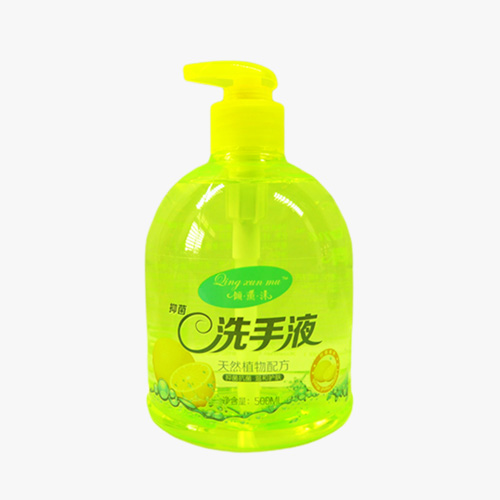 Wash your hands frequently-Qingxunmu 500ml lemon hand sanitizer can bacteriostatic and protect the hand skin