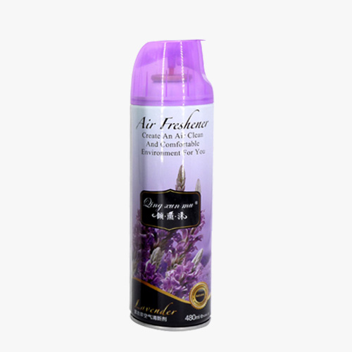 Good with air freshener-Qingxunmu 480ml air freshener aerosol spray lavender scent