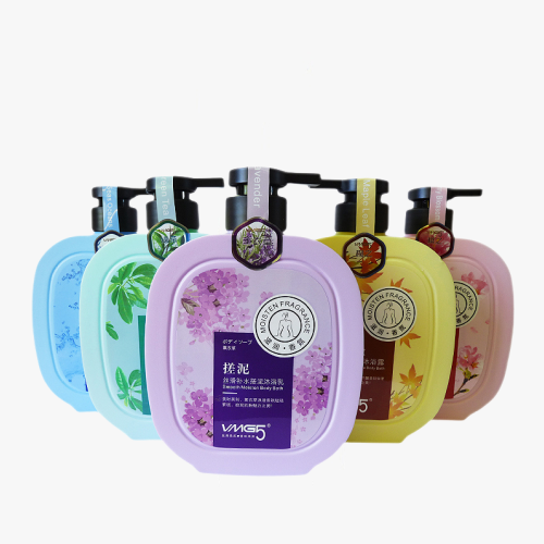 Bathroom products,Rubbing Mud shower gel/580ml Floral Body Wash