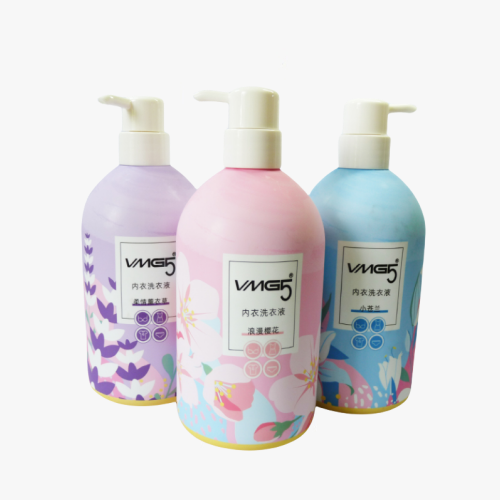 Washing liquid/500ml underwear laundry detergent,sakura freesia lavender.Made in China