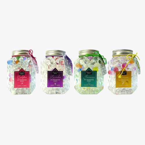 Qingxunmu 238g Crystal beads solid air freshener fragrance box aromatherapy